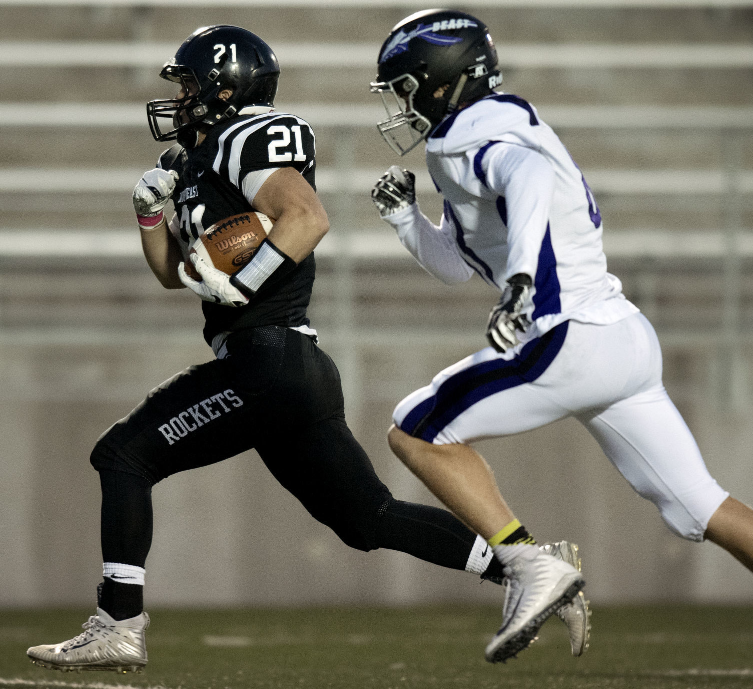 Bellevue East vs. Lincoln Northeast, prep football, 10.11.18